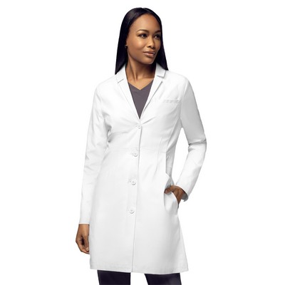 WonderWink® 38'' Slate Women's Long Lab Coat