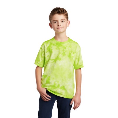 Port & Company® Youth Crystal Tie-Dye Tee