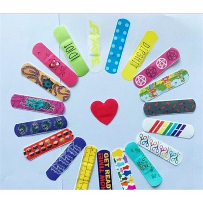 full color band aid Adhesive bandage