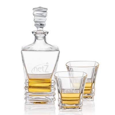 Bentley Decanter & 2 On-the-Rocks