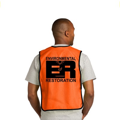 Orange Safety Vest-Low Minimum