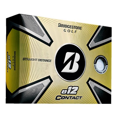 Bridgestone 2023 e12 Contact Golf Balls - White