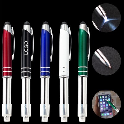 LED Touch Screen Stylus Ballpoint Pen