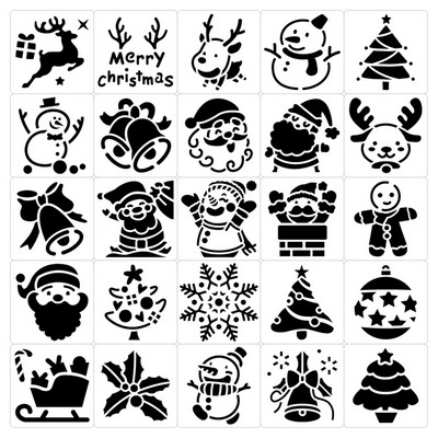 Christmas Template for Painting