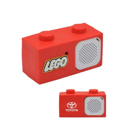 Creative Building Brick Shape Speaker - OCEAN