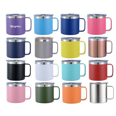 14oz Stainless Steel Travel Coffee Cup