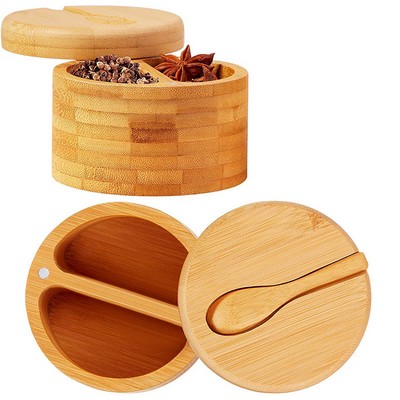 Bamboo Storage Box with Magnetic Lid