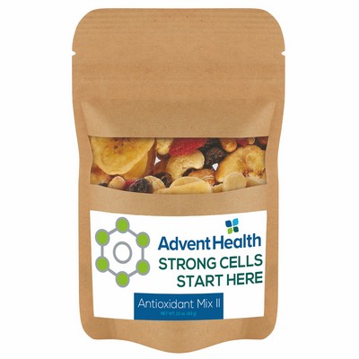 Resealable Kraft Pouch w/ Antioxidant Mix II (Without Chocolate)