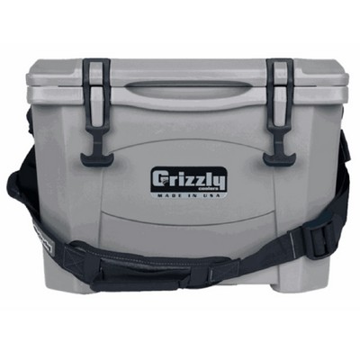 Grizzly 15 Quart Cooler in Gray