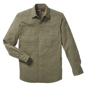 Wrangler® Riggs Workwear® Men's Grape Leaf Long Sleeve Work Shirt