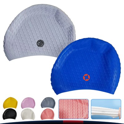 Large Size Silicone Swim Cap