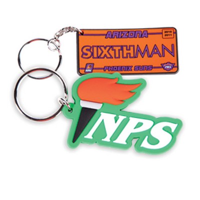 1.5" Keychain - 3D PVC