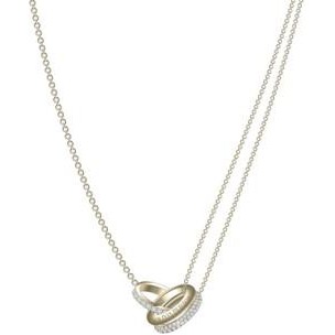 Olivia Burton® Classic Crystal Interlink Gold Plate Necklace