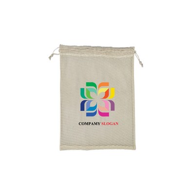 Reusable Cotton Mesh Produce Bag