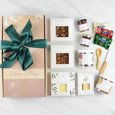 Happy Holidays Snack Gift Box