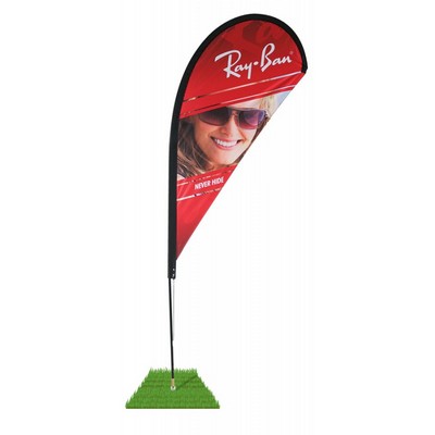 11' Tear Drop Wind Flag Kit - Single Sided