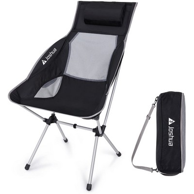 Portable Camping High Back Moon Chair