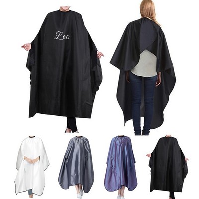 Hair Salon Nylon Cape with Snap Closure