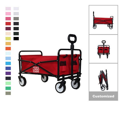 Collapsible Folding Utility Quad Compact Wagon