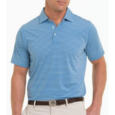 B. Draddy Sport Matt Printed Stripe Polo