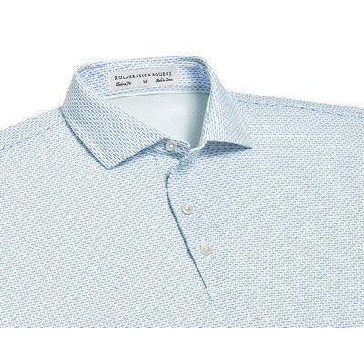 Holderness & Bourne® Davis Printed Performance Jersey Shirt