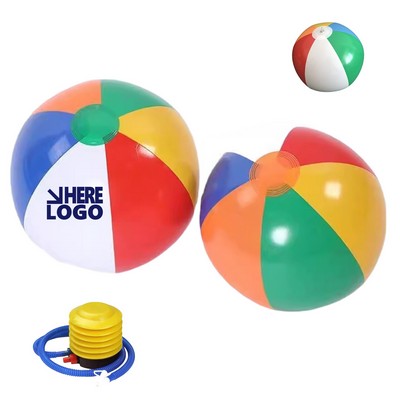 16" PVC Inflatable Beach Ball