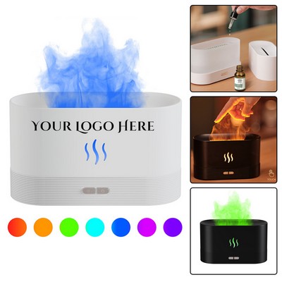 3D Flame Aroma Oil Diffuser