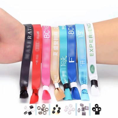 Fabric Satin Sports Event Wristband