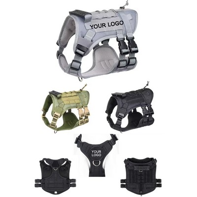 Harness with Handle Tactical Dog Harness Vest