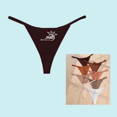 Seamless Thongs Underwear Ice Silk