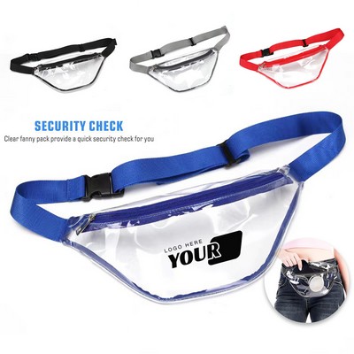 PVC Clear Fashion Waist Packs