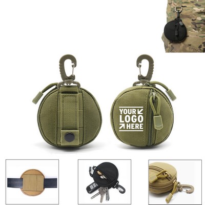 1000D Nylon Tactical Outdoors Pouch with Buckle & Zipper