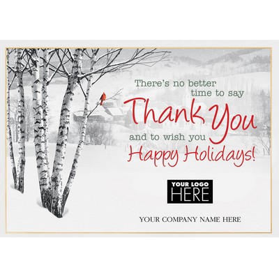 Perfect View Holiday Logo Cards