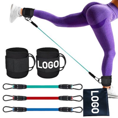 Leg Elastic Rope Fitness Set