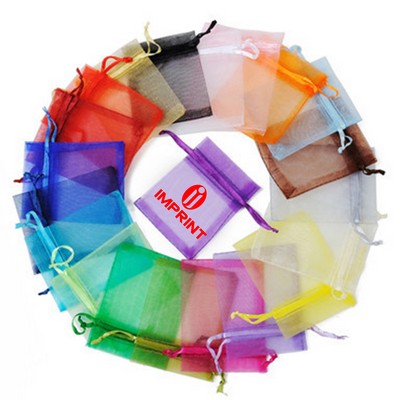 Organza Bags With Drawstring