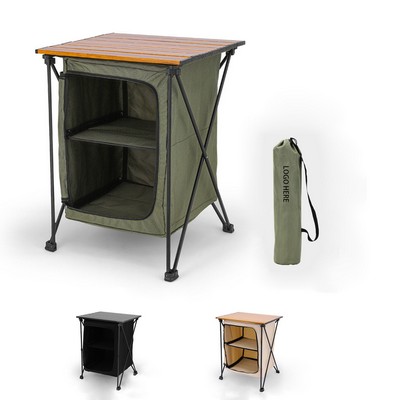 Portable Camping Table with Storage Bag