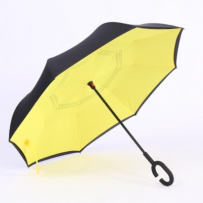 Deluxe Inverted Reverse Umbrella