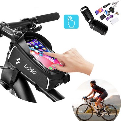 Bicycle Phone Front Frame Bag