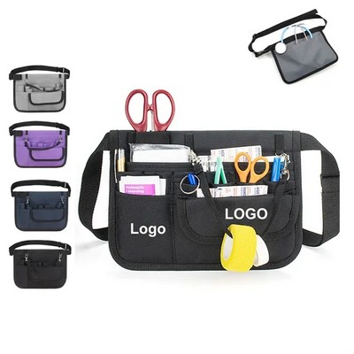 Multi Purpose Oxford Cloth Doctor Nurse Fanny Pack Waist Bag