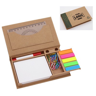 Durable Luxury Memo Case Creative Sticky Note Paper Set