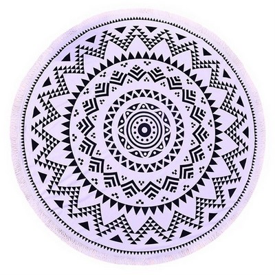 Round Sublimation Beach Towel (59"L) 15lbs/dzn