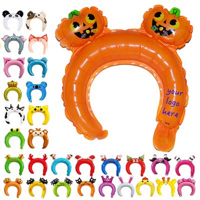 Inflatable Headband Cute Animal Holiday Balloon