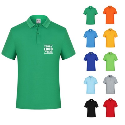 Custom Men'S Short Sleeve Polo Shirt