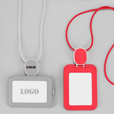 Badge Holder Retractable Clip