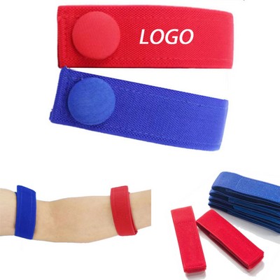 2Pcs Red And Blue Hemodialysis Tourniquet