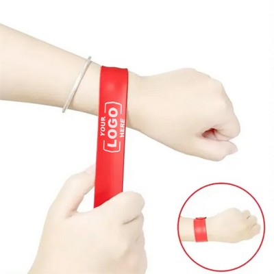 Colorful Silicone Slap Bracelets for Kids