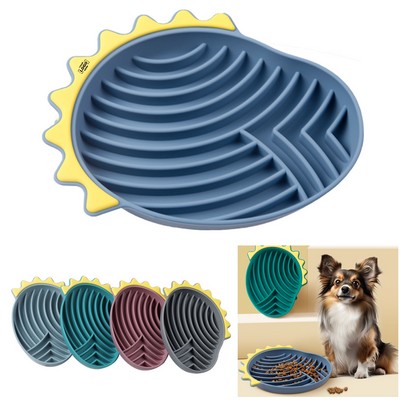 Dog Slow Feeder Lick Mat for Anxiety and Boredom