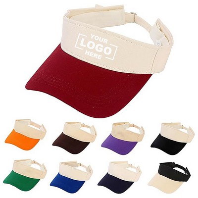 Unisex Sports Visor Baseball Cap