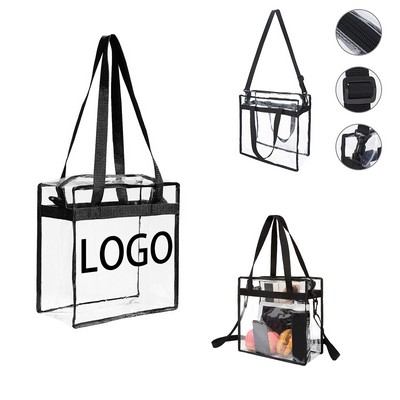 Trendy Clear Pvc Tote Bag