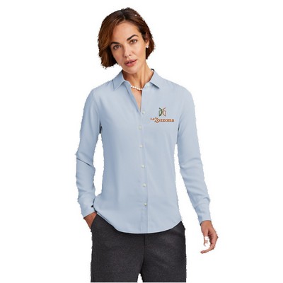 Brooks Brothers® Women's Full-Button Satin Blouse